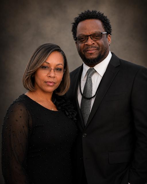 Pastor James E. Alberts II and First Lady serving the Higher Ground Church of God in Christ community
